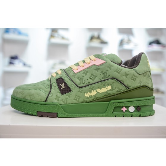 Tyler x Louis Vuitton Trainer, Green, 1ACR6E